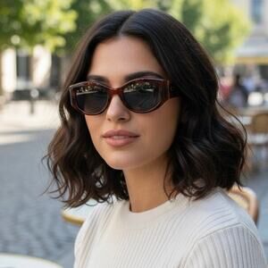 New! Garrett Leight Sunglasses Retro Biggie VINBRT, Authentic